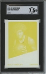 1972 Topps #109 Walt Wesley 9 card progressive proof.